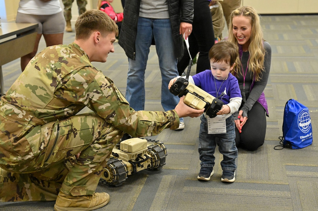 Kid's Deployment Line celebrates Ellsworth's military children