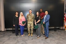The U.S. Army Corps of Engineers (USACE), Galveston District (SWG), named two “Administrative Professionals of the Year” for 2024, in a ceremony at the Jadwin Building, April 23, 2024.