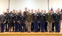 Warrant Officer Candidate School class 24-001, conducted by the 166th Regiment - Regional Training Institute, graduated 18 U.S. Soldiers April 20, 2024 at the conclusion of the 25 training day program. This graduation was historic for the Pennsylvania Army National Guard as this was the first WOCS graduation to occur within the state in the history of the program. (U.S. Army National Guard photo by Sgt. 1st Class Shane Smith)