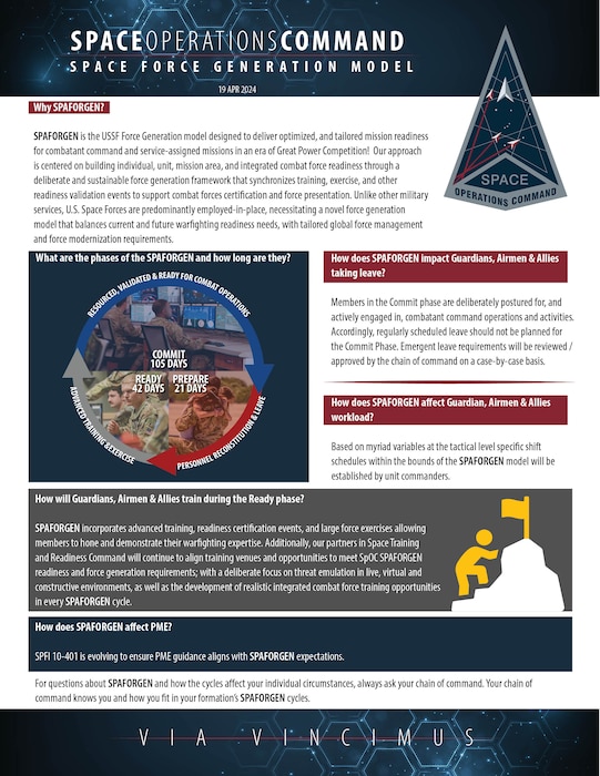 SPAFORGEN information
