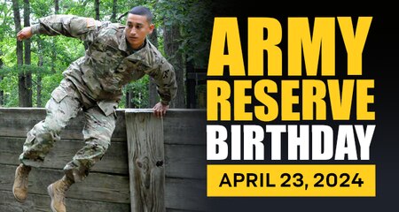 PEO Soldier recognizes April 23 as the Army Reserve Birthday