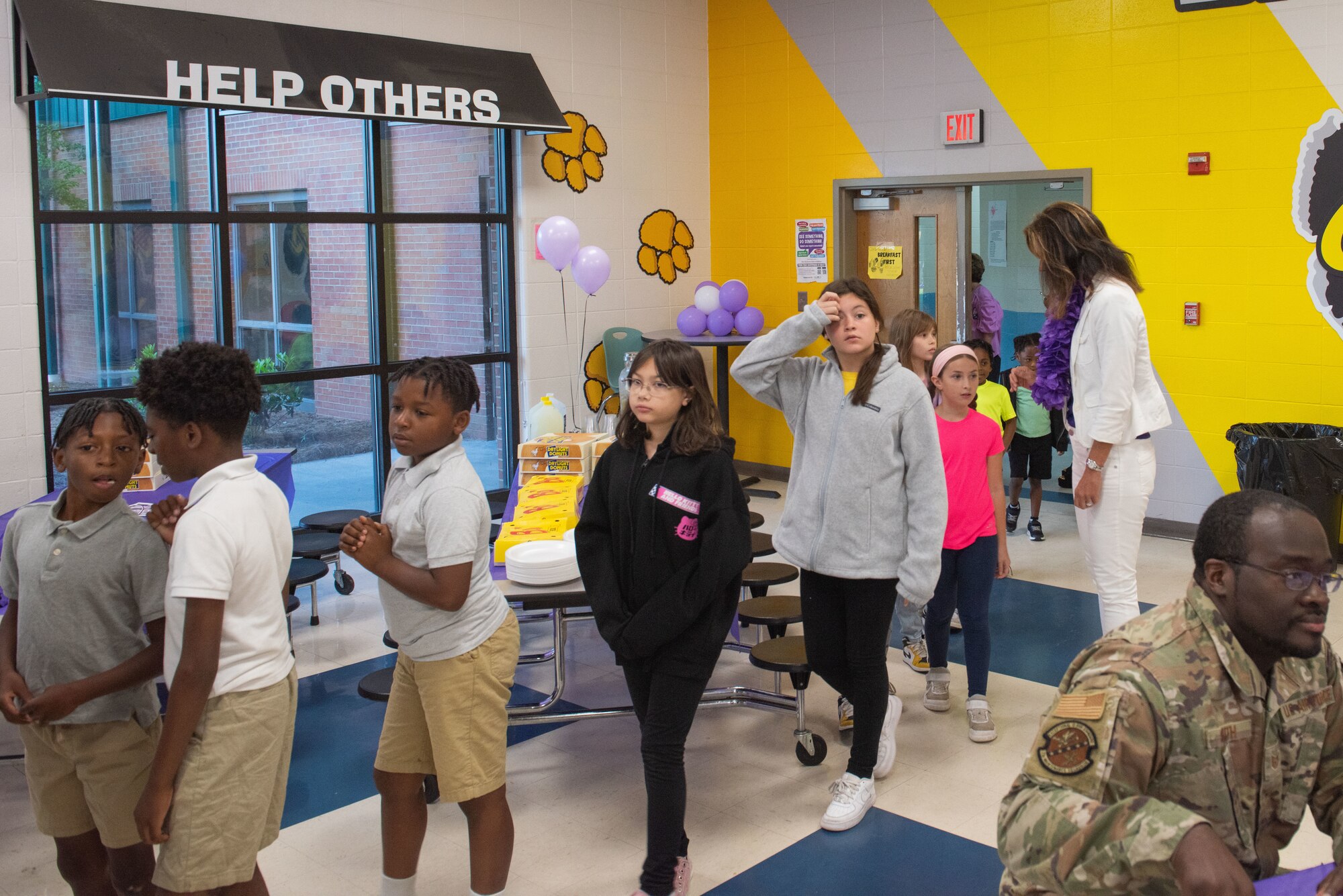 Students attend a Flagship School Award Ceremony