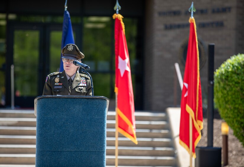 Staff Sgt. Richard S. Eaton Jr. Army Reserve Center memorialization ceremony