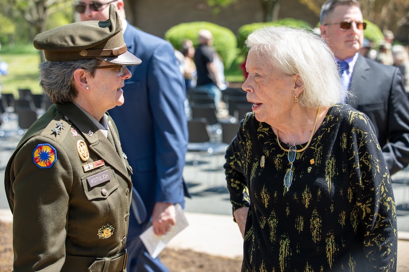 Staff Sgt. Richard S. Eaton Jr. Army Reserve Center memorialization ceremony