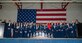 Nellis and Creech Air Force Base’s current and newest chief master sergeants pose for a group photo during the chief master sergeant recognition ceremony at Nellis Air Force Base, Nevada, April 20, 2024. The rank of chief master sergeant is the ninth and highest enlisted rank in the U.S. Air Force. (U.S. Air Force photo by Senior Airman Jose Miguel T. Tamondong)