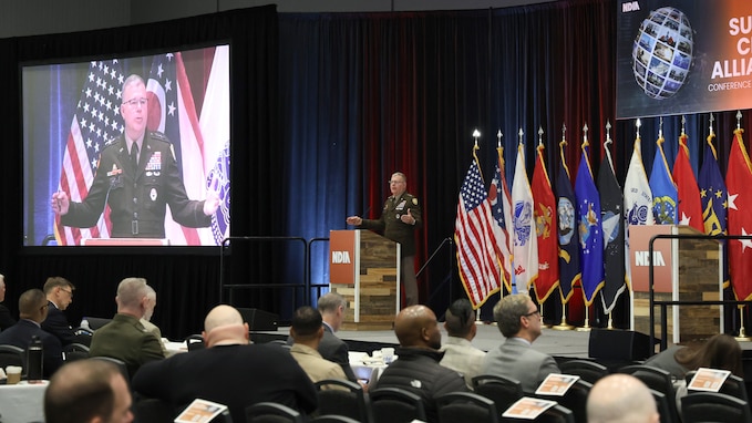 DLA Director speaks at the Supply Chain Alliance conference