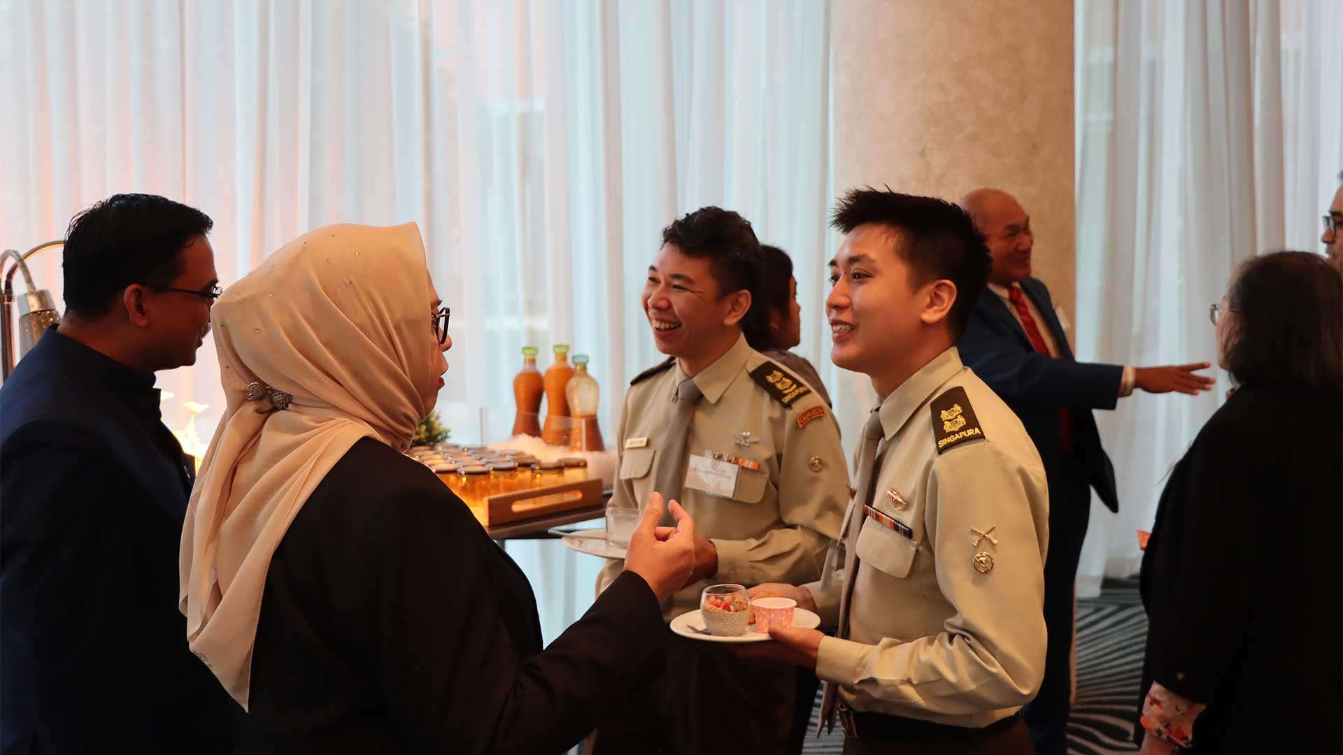 Personnel at Networking Event