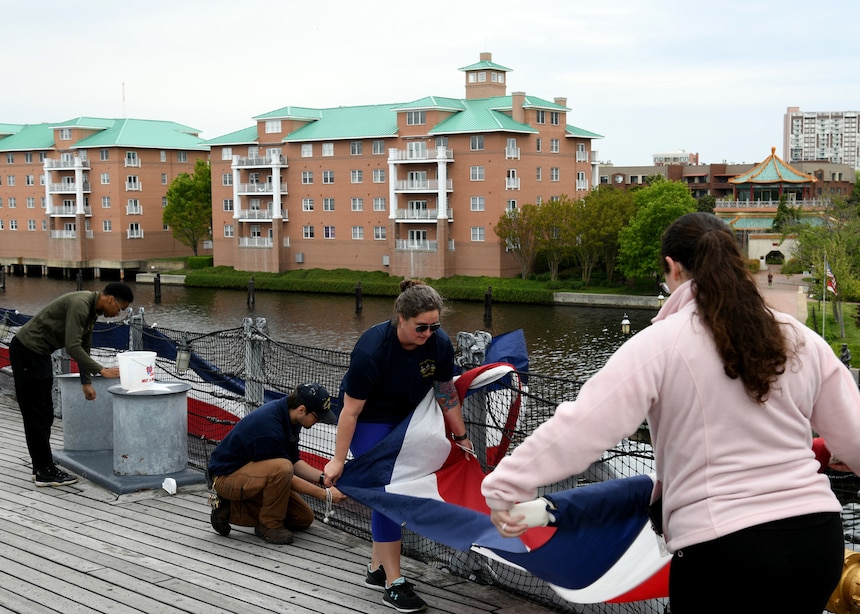 Today’s Sailor 360 Helps Restore Yesterday’s Navy