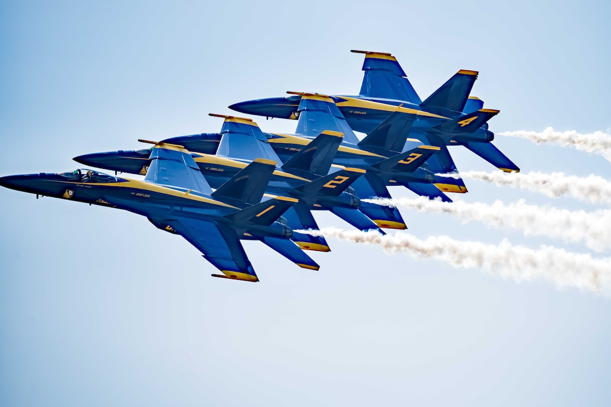 Blue Angels formation