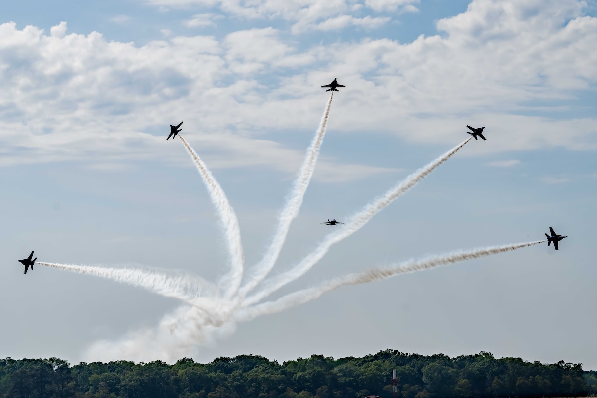 Blue Angels formation
