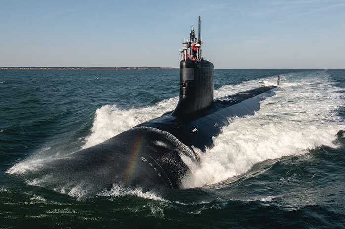 New Jersey SSN 796 Alpha Sea Trials