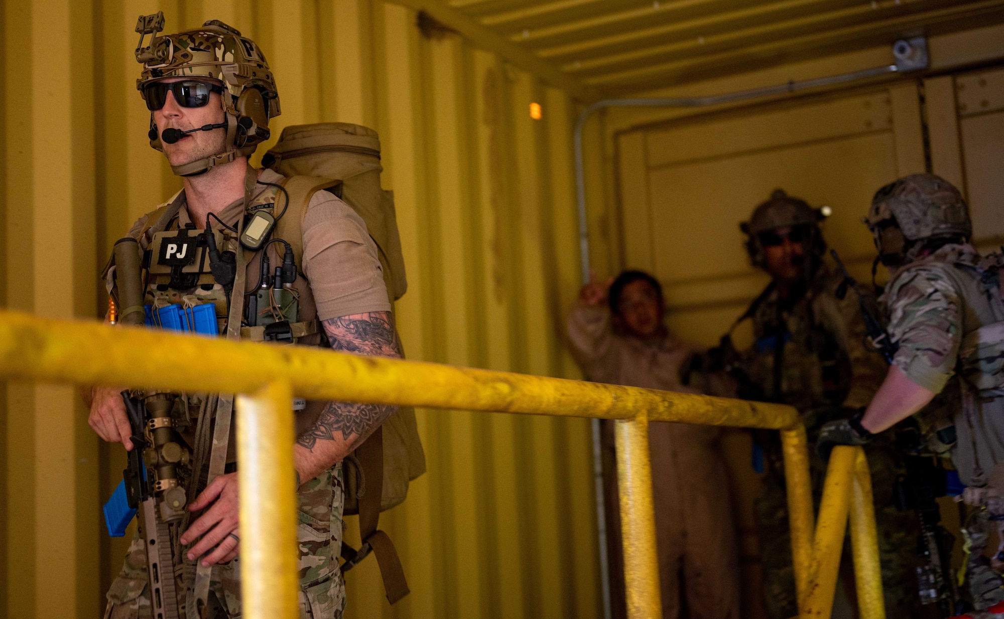 Pararescuemen conduct mass casualty exercise
