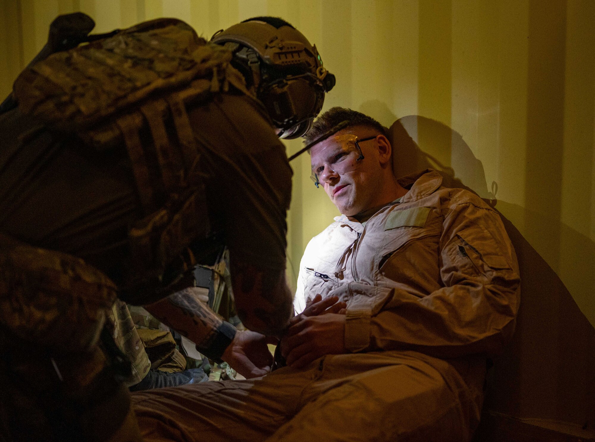 Pararescuemen conduct mass casualty exercise