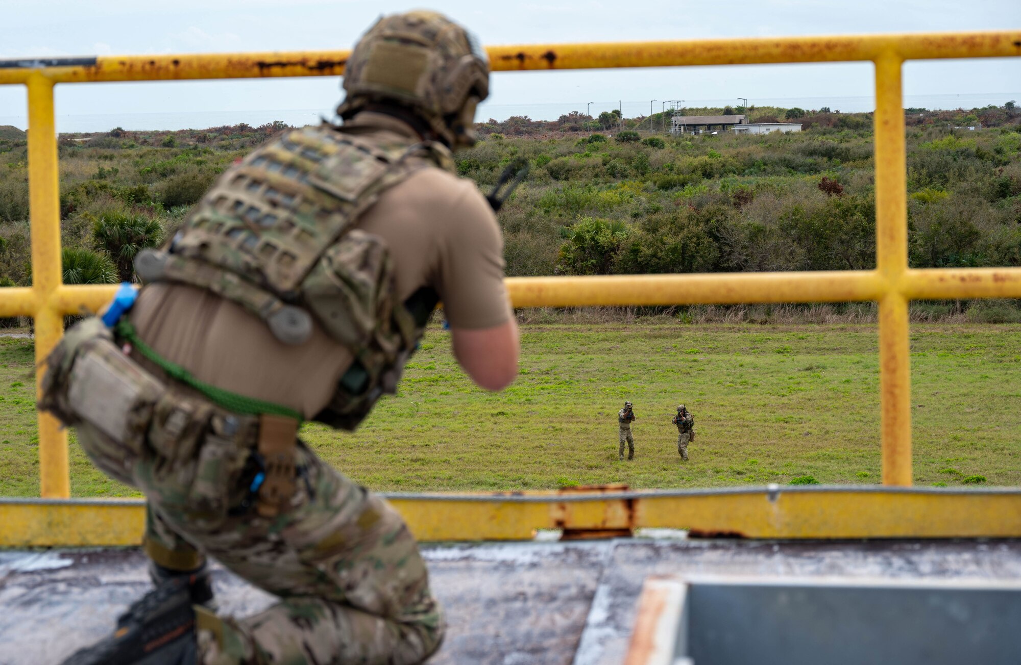 Pararescuemen conduct mass casualty exercise