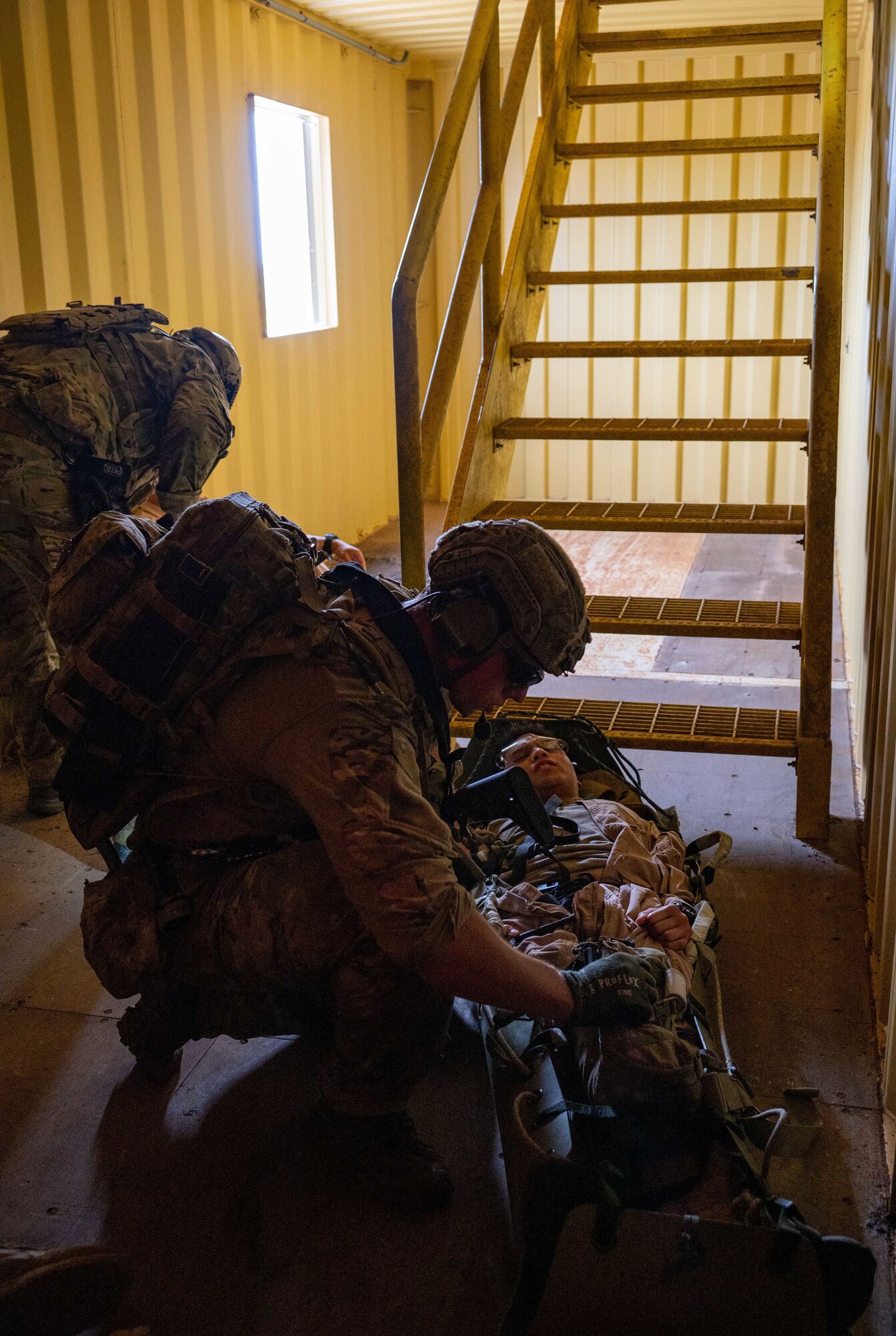 Pararescuemen conduct mass casualty exercise