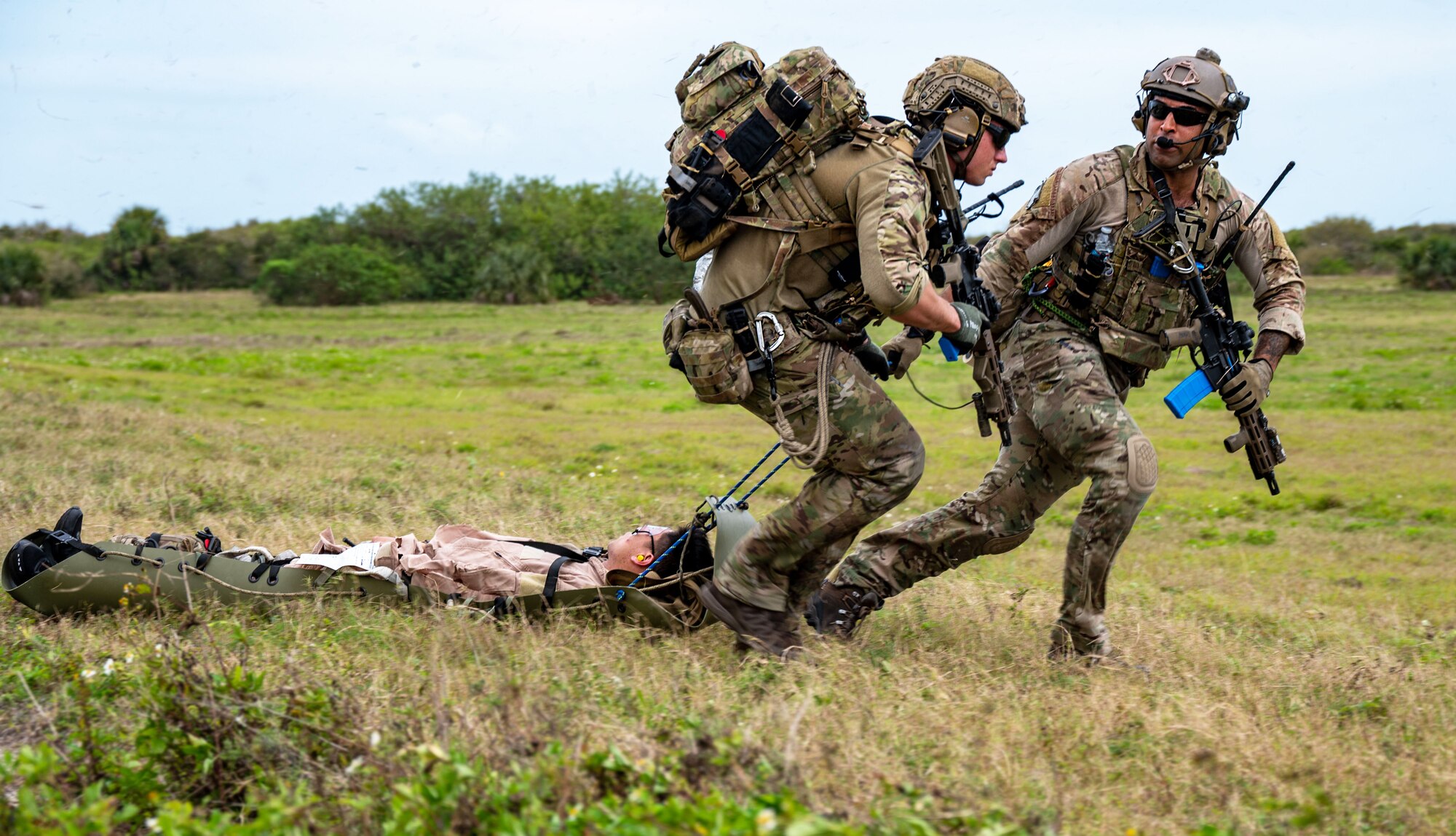 Pararescuemen conduct mass casualty exercise