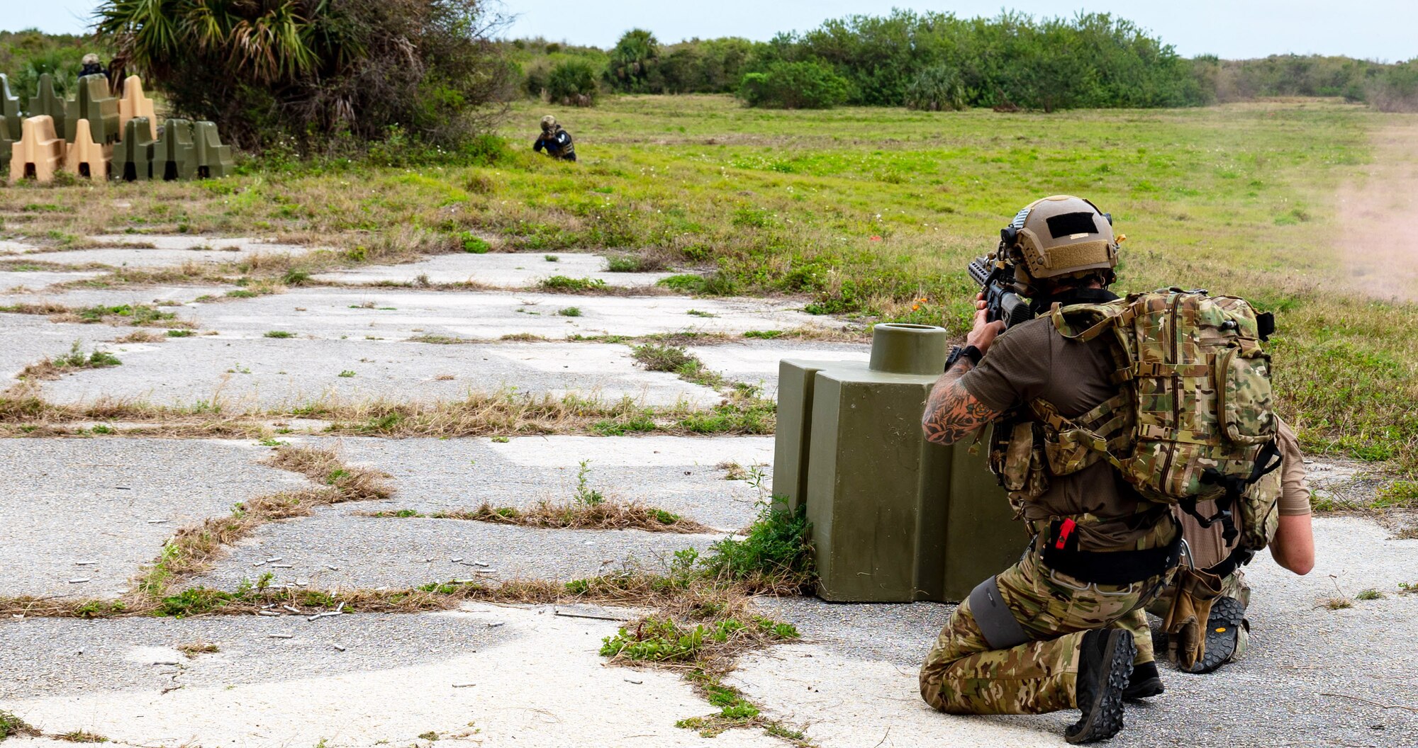 Pararescuemen conduct mass casualty exercise