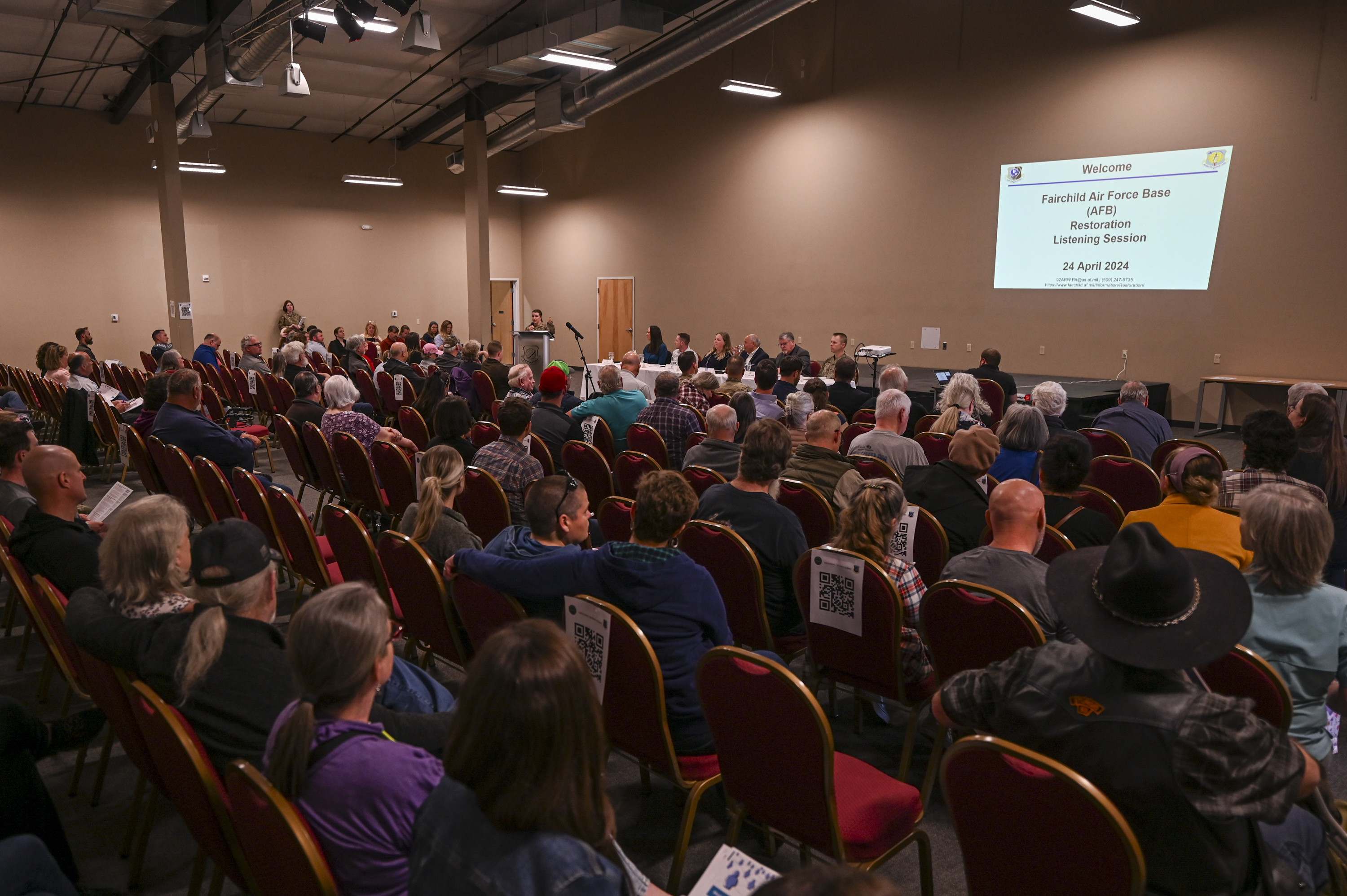 FAFB holds PFAS listening session > Fairchild Air Force Base > Article