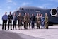 U.S. Airmen from Wright-Patterson Air Force Base, Ohio, and Foreign Liaison Officers pose for a photo during a visit at Dover Air Force Base, Delaware, April 23, 2024. This visit gave the Foreign Liaison Officers a chance to learn about Dover AFB's ongoing mission of rapid global mobility, and their nation’s role in foreign military sales missions. (U.S. Air Force photo by Airman 1st Class Dieondiere Jefferies)