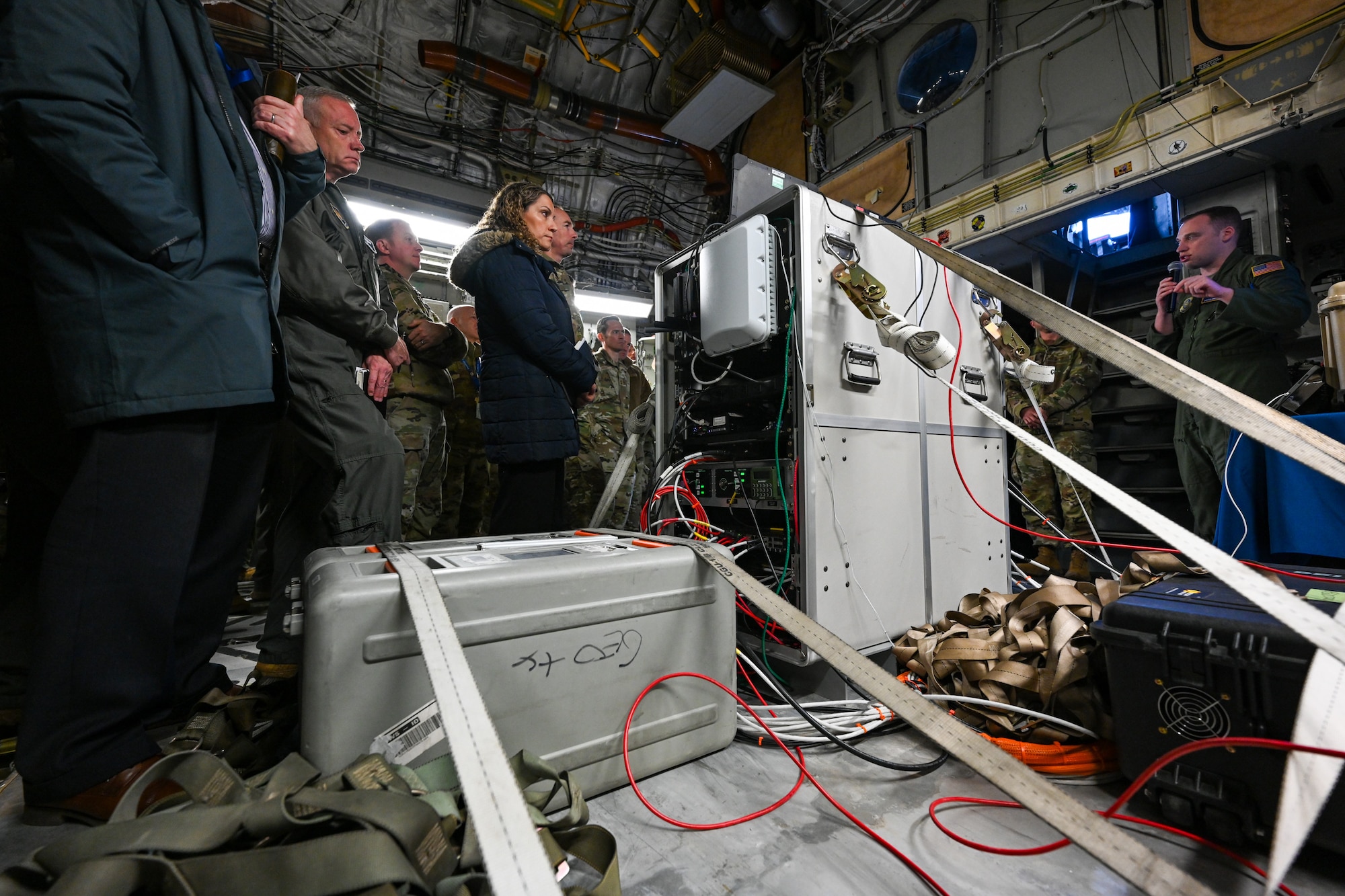 AMC/A3 Demos ATOMS capabilities to leadership as a part of