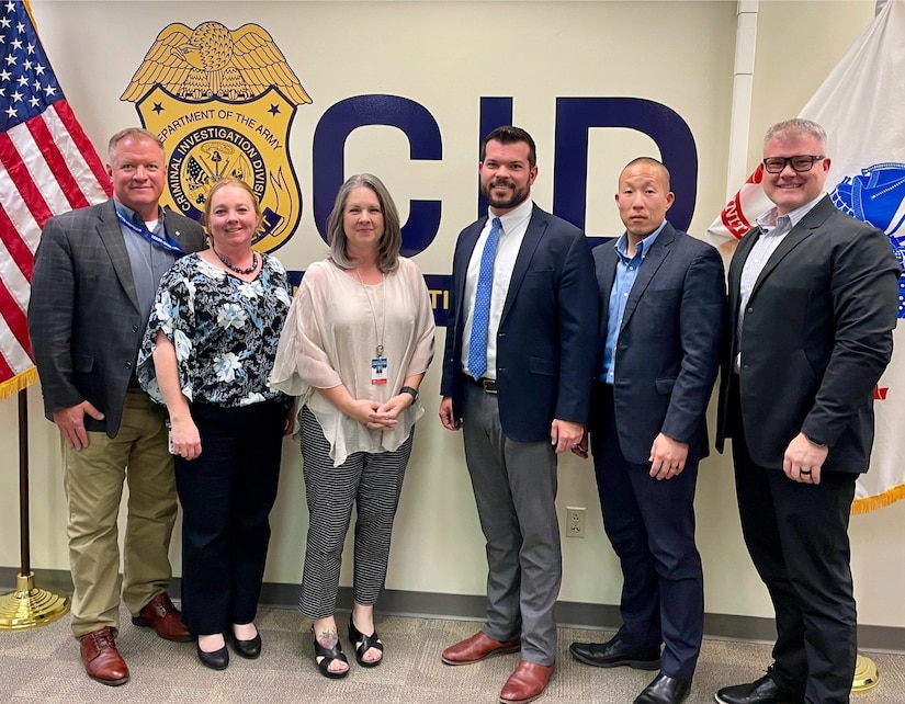 Army CID Special Agents meet with Officials from Fountain-Fort Carson School District