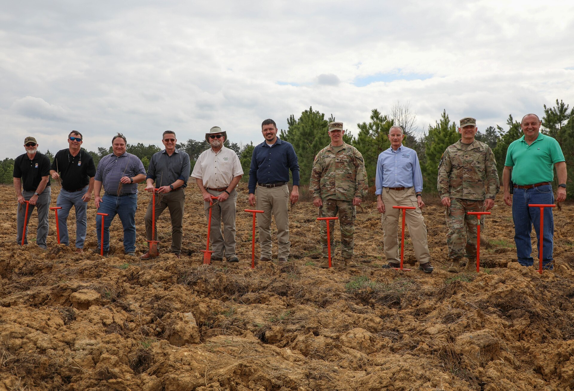 All the trees to be planted were purchased by Beam Suntory in efforts reclaim the old mind land and build something sustainable for the foreseeable future.