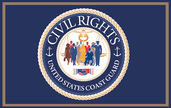 A logo for the United States Coast Guard Civil Rights department.