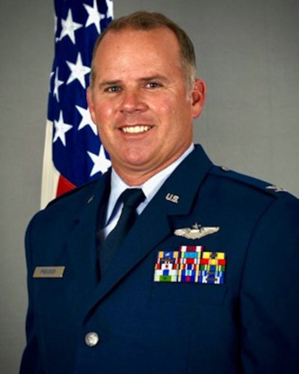 Official photo of COL. GREGORY J. PREISSER
