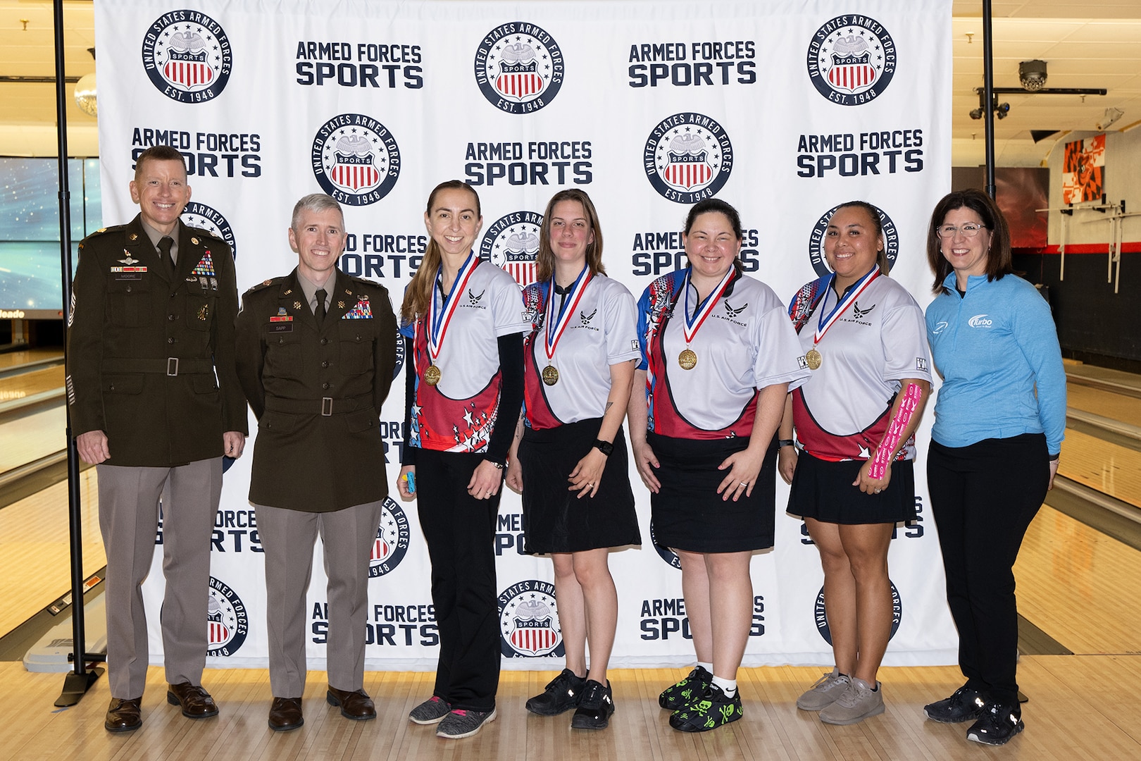 The 2024 Armed Forces Men’s and Women’s Bowling Championship was held at Fort Meade April 26 -28. (DoD photos by EJ Hersom)