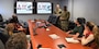 Maj. Chris Garceau and Sgt. 1st Class Tommy Smith, officers-in-charge of the 62nd Forward Engineer Support Team – Advanced, hosted a recruitment session at the district headquarters on Mar. 8, 2024.