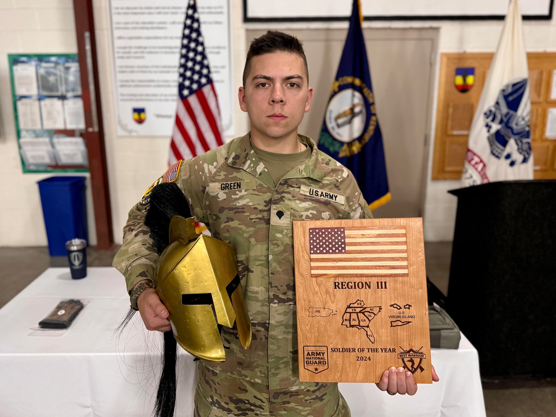 Nineteen competitors from 10 states and territories competed for the titles of Soldier and NCO of the Year for Region III.