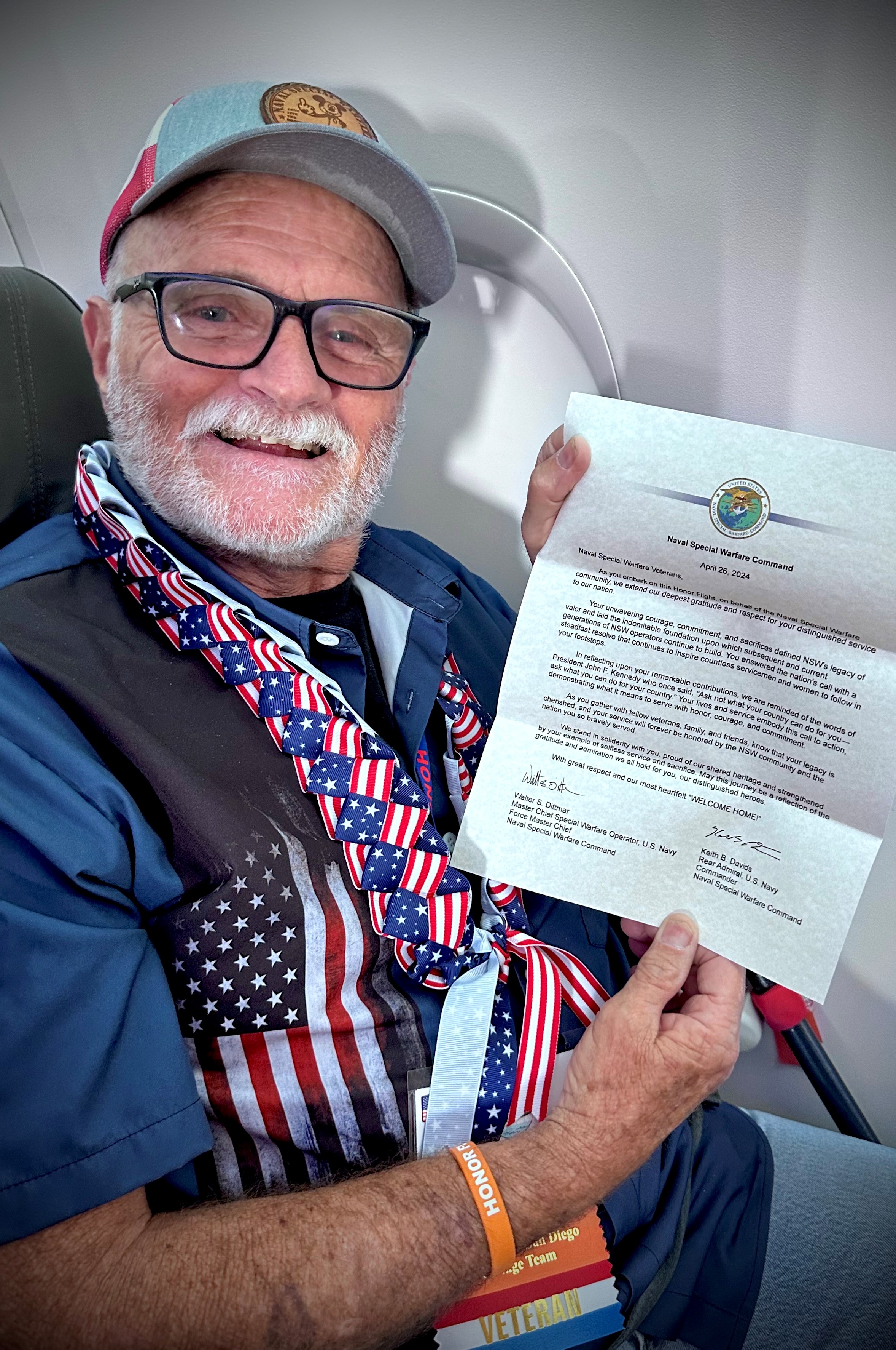 NSW with Honor Flight San Diego