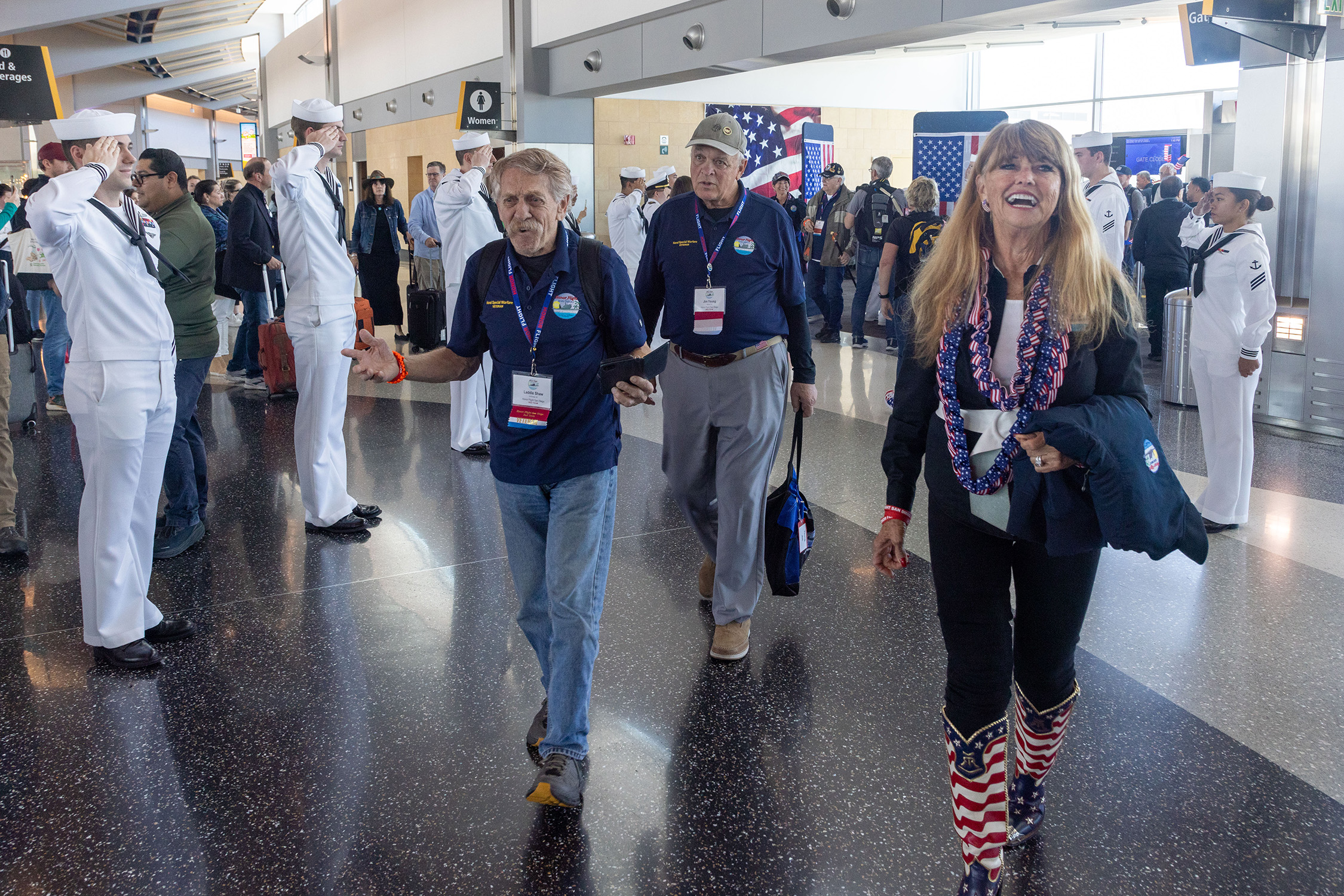 NSW with Honor Flight San Diego