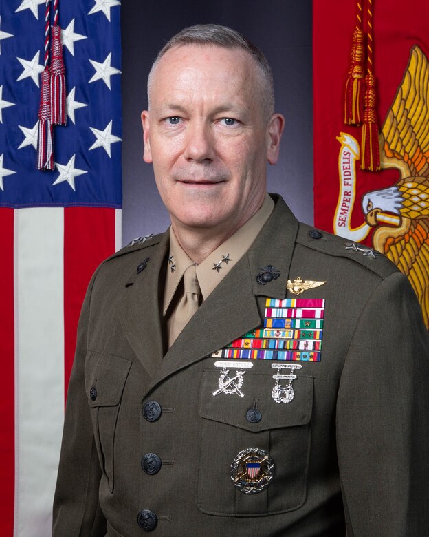 Major General William H. Swan  2nd Marine Aircraft Wing Commanding General