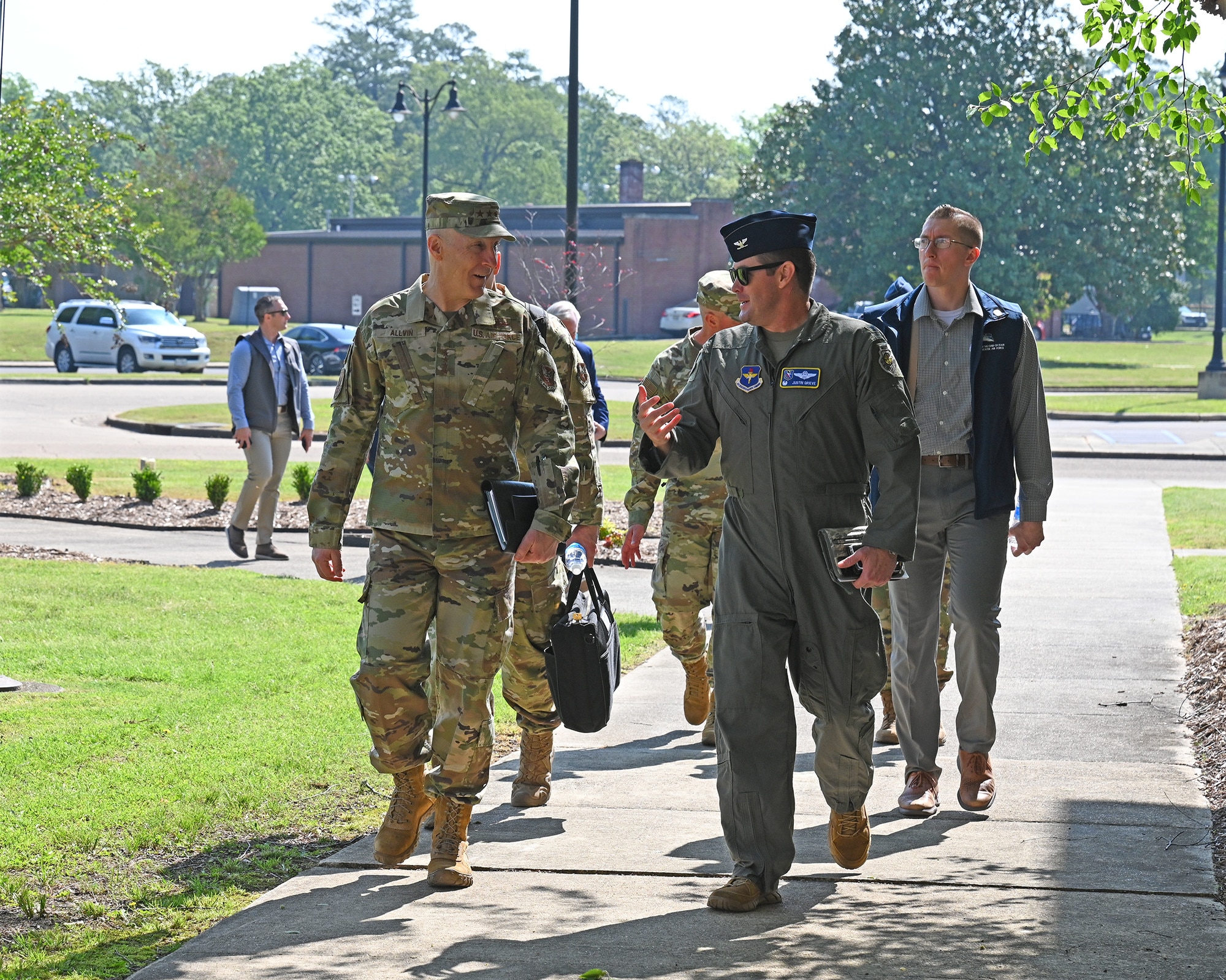 CSAF talks with 14FTW/CC