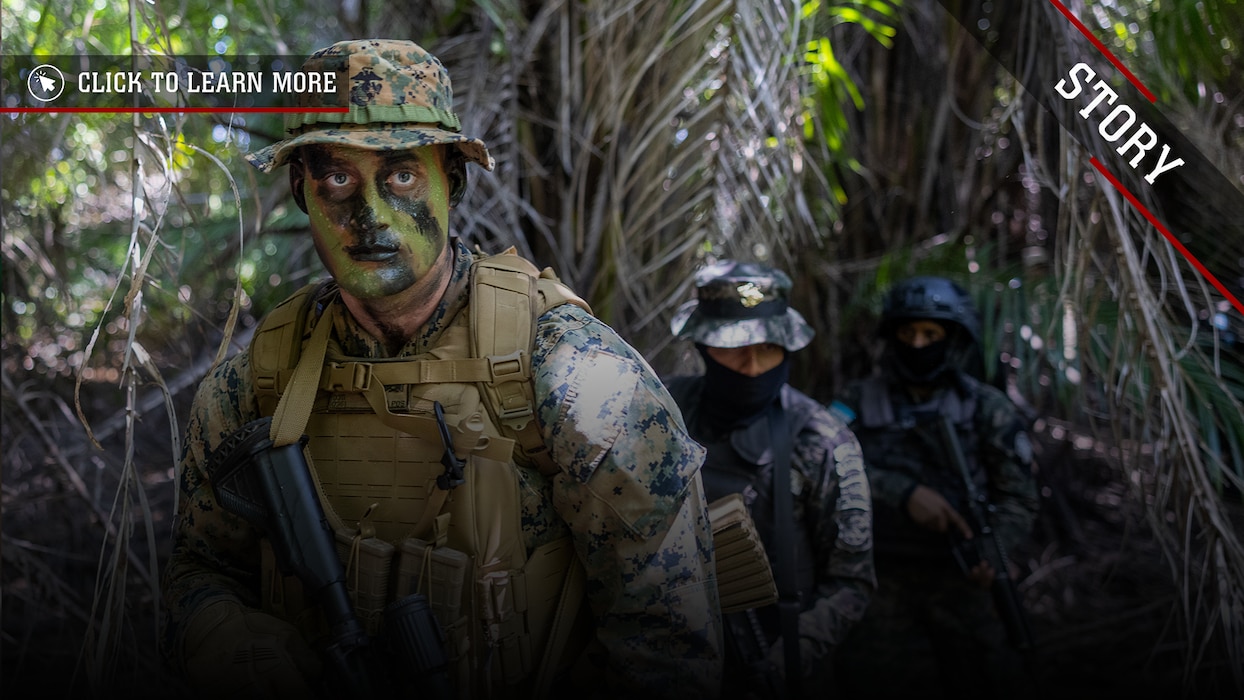 U.S. and Honduran Marines Integrate During CENTAM Guardian 24