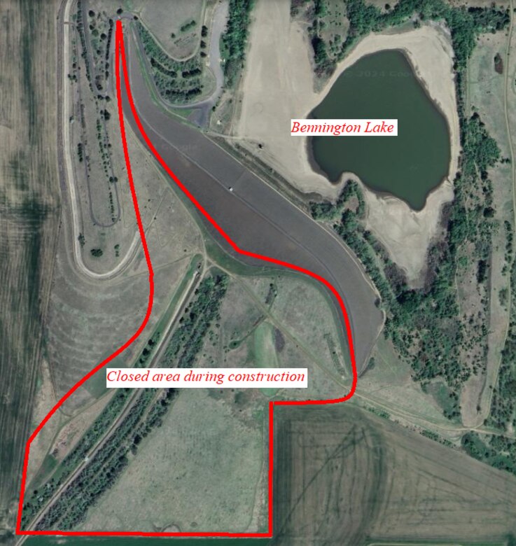 map of trail closures