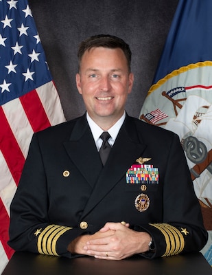 Capt. Stephen Steacy, commanding officer, NSA Souda Bay