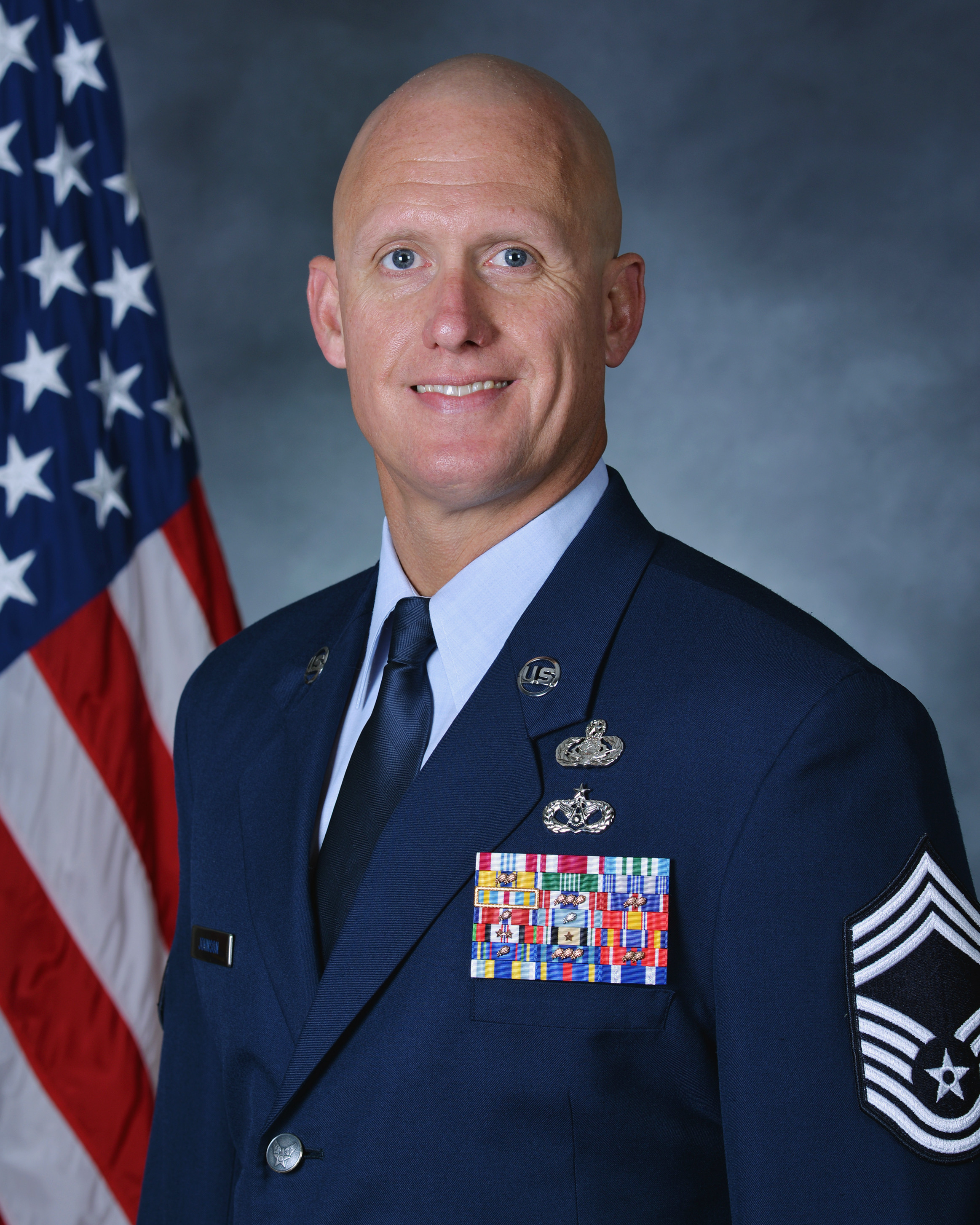 Biography of Chief Master Sergeant Benjamin J. Johnson, Senior Enlisted Leader
