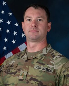 U.S. Army 2nd Lt. David Hooge, 231st Quartermaster Platoon commander, North Dakota National Guard