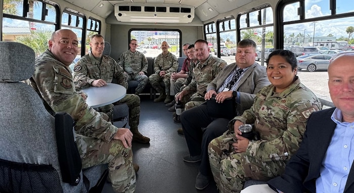 AFCEC commander visits Tyndall six years after leading Hurricane Michael recovery