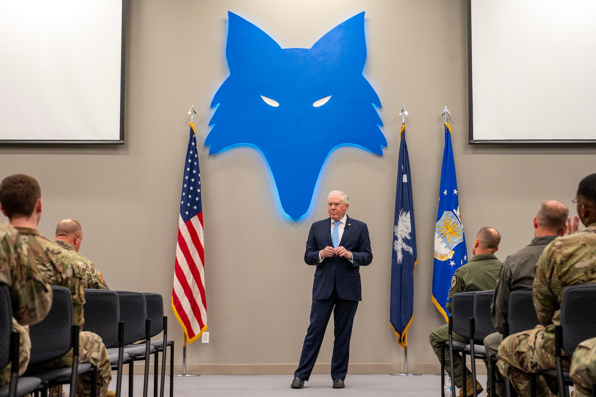 SecAF Kendall visits South Carolina Air National Guard