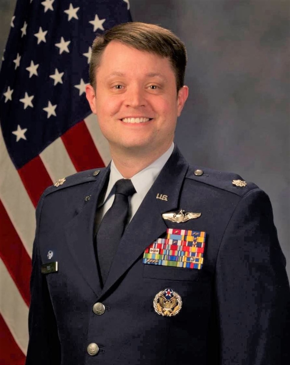 This is the official photo of Lt. Col. Paul Tisa, the 8th Airlift Squadron Commander.