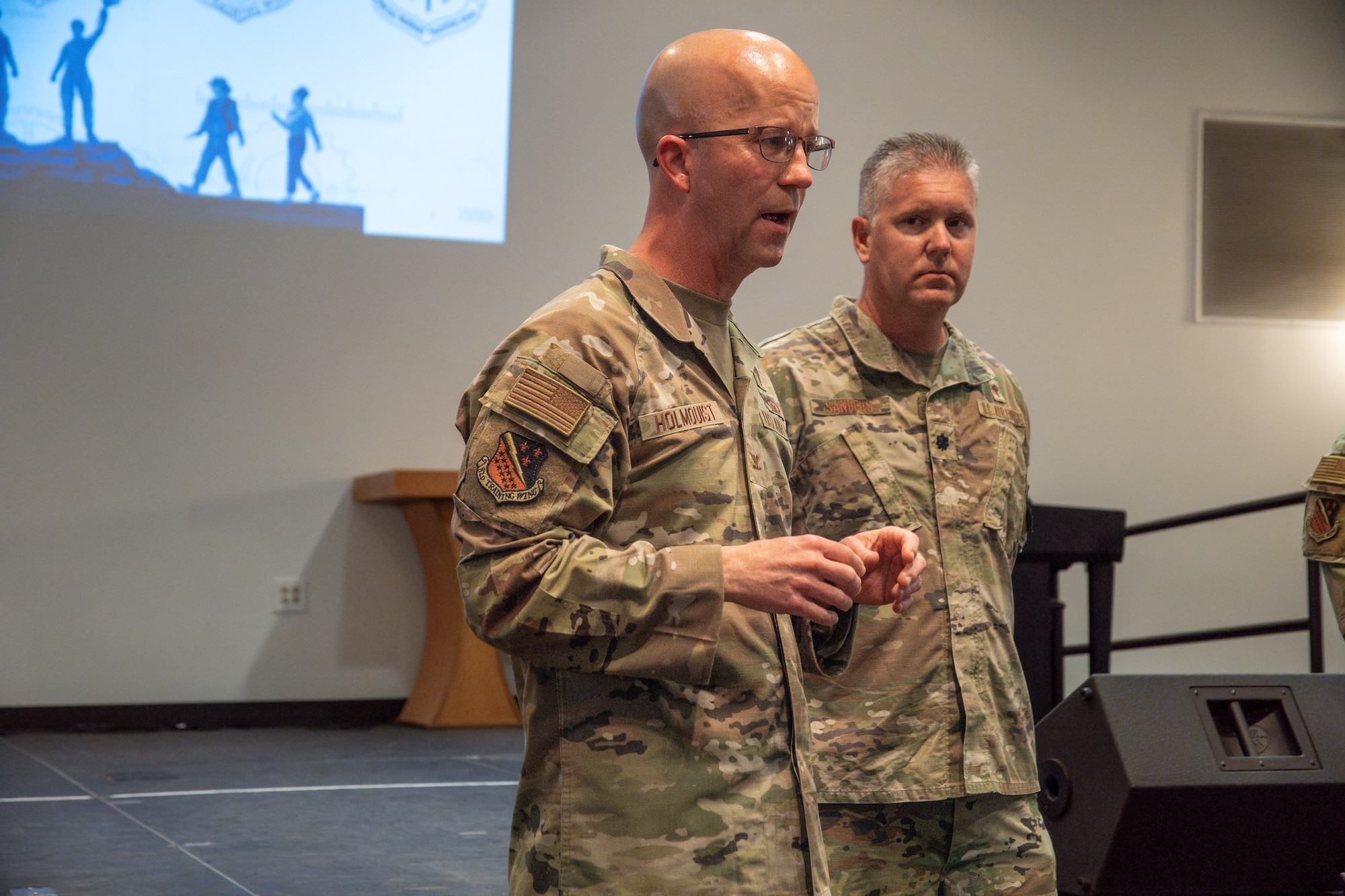An Air Force Colonel speaks