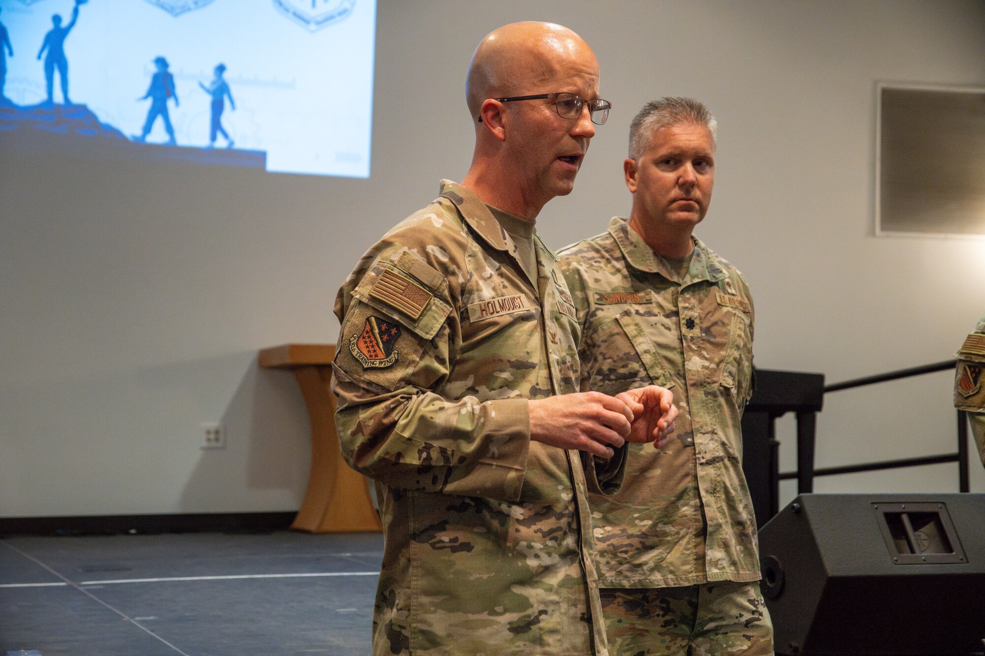 An Air Force Colonel speaks