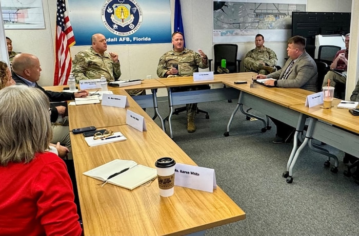 AFCEC commander visits Tyndall six years after leading Hurricane Michael recovery