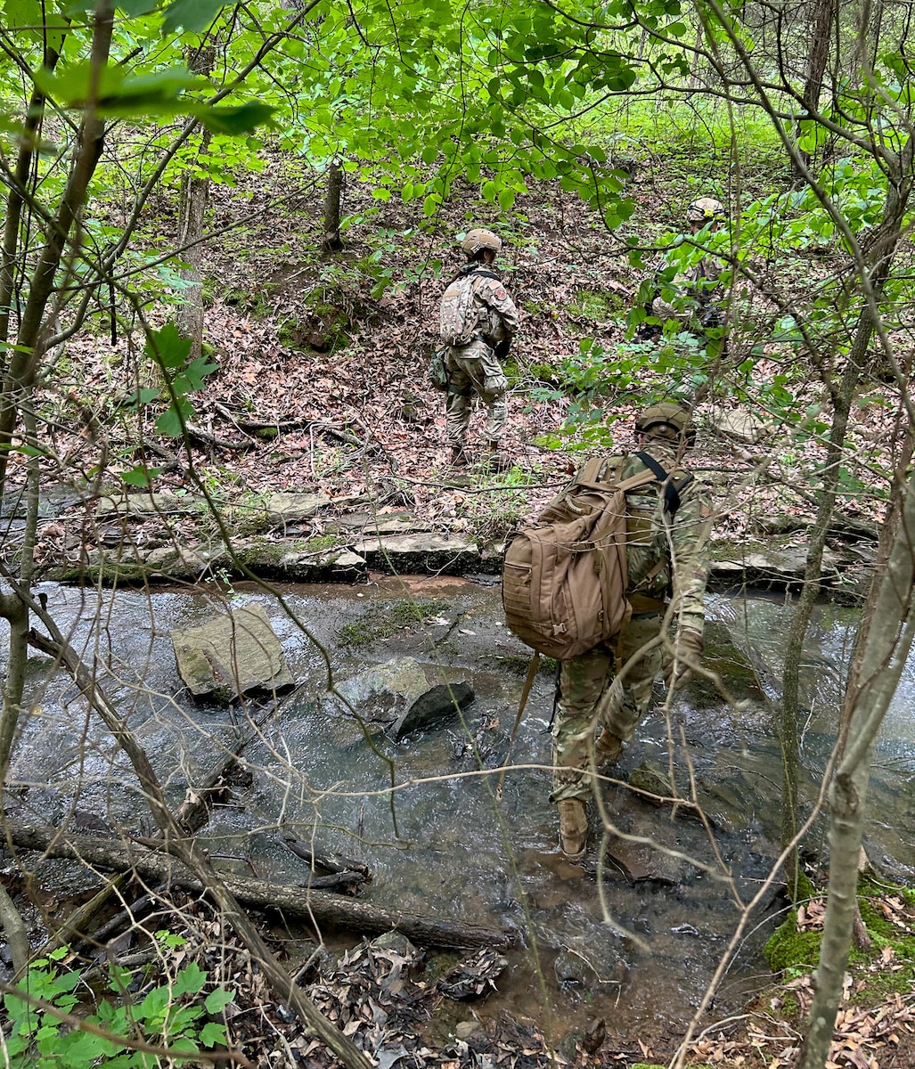 The 168th Civil Engineers Emergency Management team took part in the Air National Guard’s specialized personnel and equipment for the Austere Reconnaissance and Surveillance (SPEARS) course at the Fort Chaffee Maneuver Training Center.