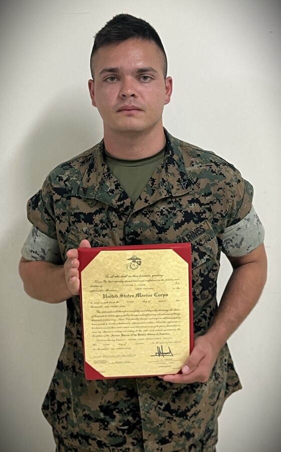 LCpl Julien Aaron