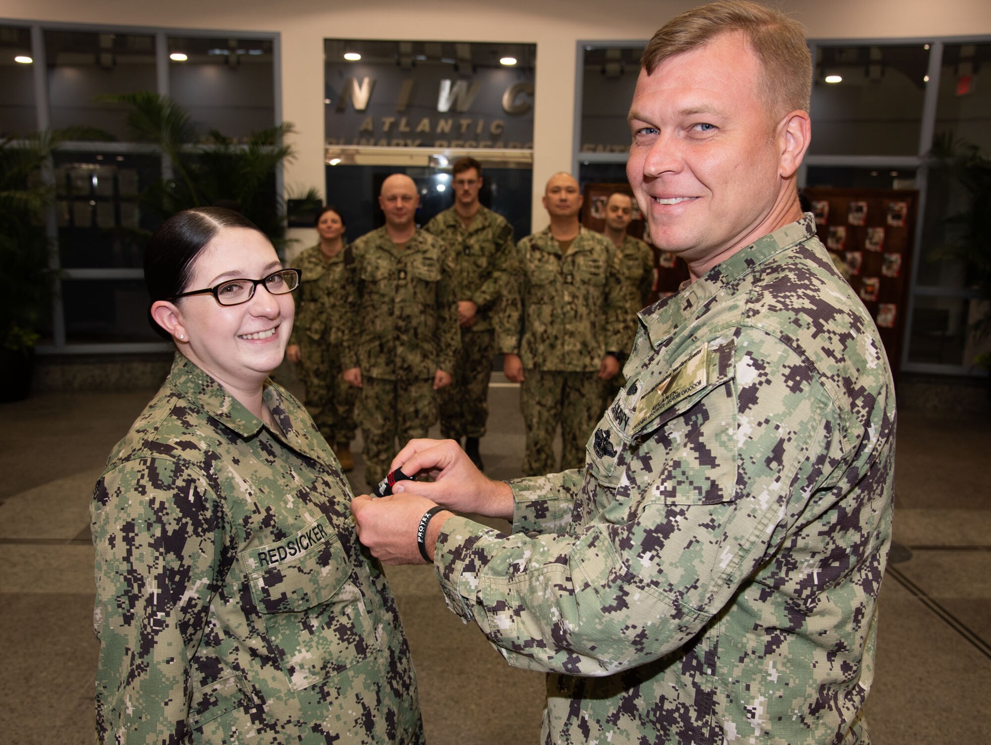 2nd Class Petty Officer is frocked to Petty Officer 1