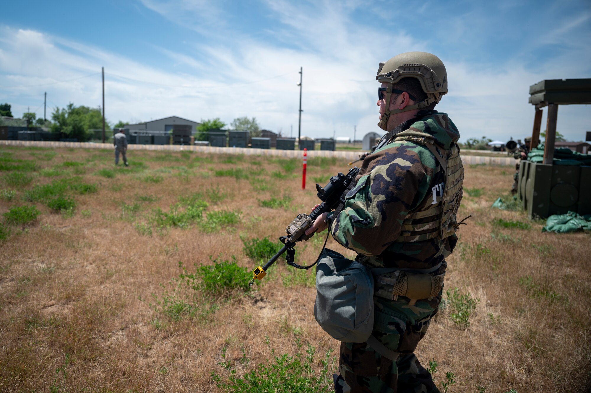 More than 100 Airmen from the 419th Fighter Wing participated in Exercise Griffin Awakening, testing their ability to deploy and operate as an expeditionary combat unit in a contested environment. The two-day exercise was held during the June unit training assembly weekend, during which airmen from various units within the wing put their skills to the test, showcasing both strengths and areas requiring further development.